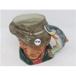 THE POACHER TOBY MUG, ROYAL DOULTON 6" NO CHIPS/CRACKS