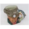 Image 1 : THE POACHER TOBY MUG, ROYAL DOULTON 6" NO CHIPS/CRACKS