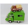 Image 2 : TONK OVERCAB CAMPER, COMPLETE,  BUDDLY L DELIVER TRUCK COMPLETE