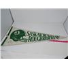 Image 1 : SIGNED SK ROUGRIDER PENNANT, 1983 ROUGHRIDER ROSTER, JOE FARAGALLI & TEAM
