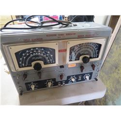 TELEVISION SIGNAL TESTER, EARLY, WORKING