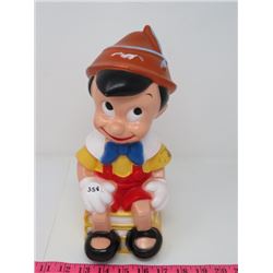 VINTAGE PINNOCHIO BANK 11½"T