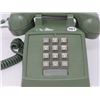 Image 2 : OLIVE GREEN 1970S/80S PRESS BUTTON TELEPHONE