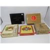 Image 1 : 5 ASST WOOD & PAPER CIGAR BOXES