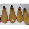 Image 3 : 8 BATA SHOE LASTS, WOODEN, ANTIQUE