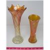 Image 1 : 2 PCS CARNIVAL GLASS