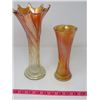 Image 2 : 2 PCS CARNIVAL GLASS