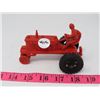 Image 1 : MARX PLASTIC FARM TRACTORY & DRIVER, EXCELLENT