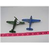 Image 1 : 2 WWII HAWKER HURRICANE AIRPLANES, LONDON TOY #11, MADE IN CANADA