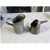 Image 2 : PINT GENERAL STEEL WARE OILER & QUART OIL PITCHER