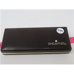SHEAFFER TARGA 14KT NIB FOUNTAIN PEN IN CASE