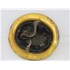 Image 5 : RARE WWI BRASS DOUGHBOY PARADE HELMET, ORIGINAL LINER