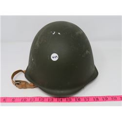 WWII 'COLD WAR' MILITARY HELMET, OLD NEW MILITARY STOCK