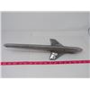 Image 1 : WINGS 16" CHROME HOOD ORNAMENT