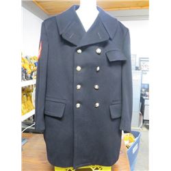 RCMP Peacoat, sleeves 24.5", length 33", sz 44