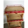 Image 4 : COCA COLA SHELF WOODEN 48"H 21"W 16" D