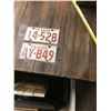 Image 3 : 2 MOTOR CYCLE PLATES 1973, 1975