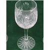 Image 3 : 2 SETS OF 4 PINWHEEL ETCHED WINE GLASSES