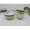 Image 2 : LOT OF ROYAL GRAFTON 6 CUPS (1 CHIPPED)/SAUCERS, CREAM/SUGAR BOWL, 6 DESSERT PLATES, 1 SQ PLATE