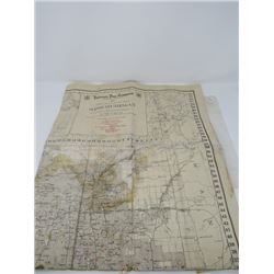 HUDSON'S BAY CO. MAP SHOWING ALL LANDS OWNED BY H.B.C. FOR SALE OR LEASE TO 1945