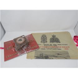 COMMEMMORATIVE PAPER, CALENDAR AND BOX - RCMP 100TSH ANNIVERSARY