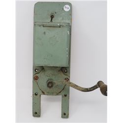 WALL MOUNT COFFEE GRINDER 15"H