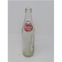 DOUBLE COLA GLASS BOTTLE