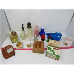 AVON MEMORIBILIA & FABRIC DYE