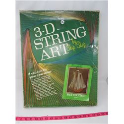 SCHOONER STRING ART (IN ORIGINAL BOX)