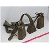 Image 2 : 3COW BELLS W/STRAP 2 LRG, 1 SM