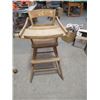 Image 2 : VINTAGE WOODEN HIGHCHAIR