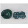Image 3 : MADE IN CANADA, LOOKS LIKE BLUE MOUNTAIN SNACK DISH & 4 BOWLS