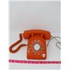 Image 1 : ITT DIAL PHONE, ORANGE