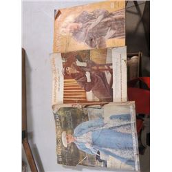 BOX OF BOOKS/MAGAZINES/CATALOUGS