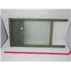 Image 1 : WASH BOARD W/GREEN TINTED GLASS