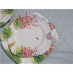 ROYAL ALBERT CHINA BLOSSOM TIME DINNER/DESSERT PLATES (5 PCS)