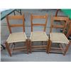 Image 1 : 3 VINTAGE CHAIRS