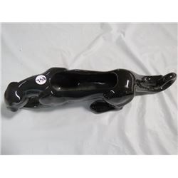 BLACK PANTHER LONG TRINKET DISH/PLANTER