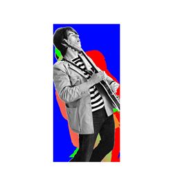 Keith Richards Jamming Pop Art Limited Edition Print