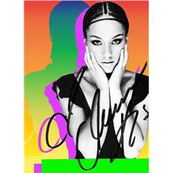 Alicia Keyes Signed Pop Art Limited Edition Print