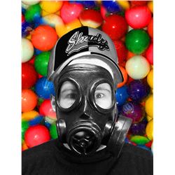 Eminem in Gas Mask Limited Edition Print