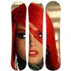 Image 1 : Britney Red Wig Triptych Limited Edition Wall Board