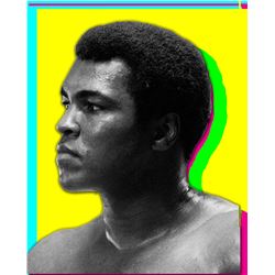 Muhammad Alip Pop Art Portrait Limited Edition Print