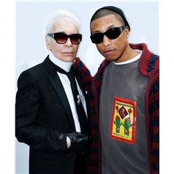 Pharell & Karl Lagerfeld Limited Edition Print