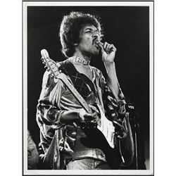 Jimi Hendrix Smoking  Limited Edition Print