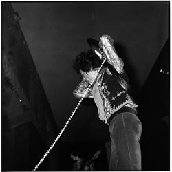 Jimi Hendrix Guitar Back  Limited Edition Print