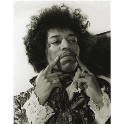 Jimi Hendrix Moustache  Limited Edition Print