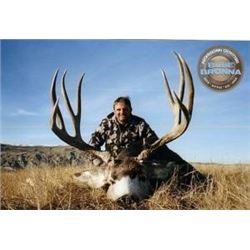 *Alberta – 8 Day – Mule Deer Hunt for One Hunter