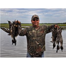 *Mexico -   3 Day – Ducks, Doves and Fishing for 2 Hunters