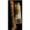 Image 2 : 1920-65 Partial Set of Canada Cents in a plastic tube. Most of the coins including the 1925 grade EF